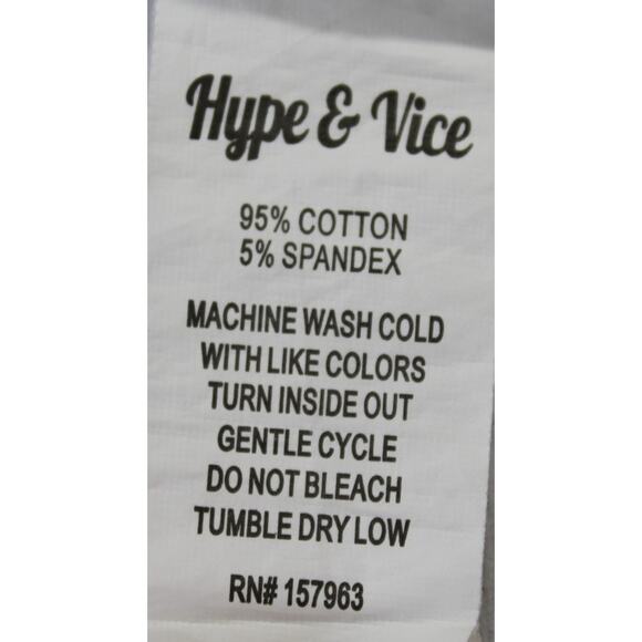 Hype and Vice Arizona Wildcats Embroidered Crop Top White Ribbed Tee Size Small - Picture 6 of 8